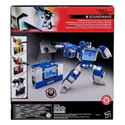 SOUNDWAVE THE TRANSFORMERS THE MOVIE STUDIO SERIES LEADER CLASS 22 CM
