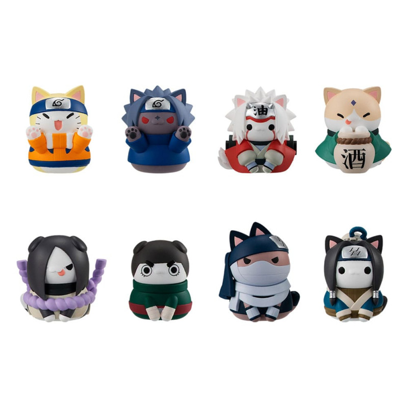 NARUTO SHIPPUDEN MEGA CAT PROJECT NYARUTO TRADING FIGURES COME HERE SASUKE KUN 3 CM
