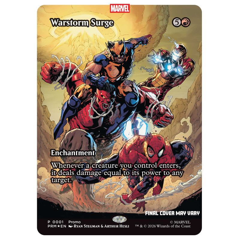 AVENGERS: ARMAGEDDON 1 RYAN STEGMAN MAGIC: THE GATHERING VARIANT