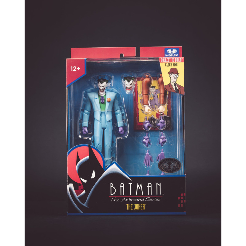 JOKER BATMAN LA SERIE ANIMEE DC DIRECT BUID A WAVE-7 EDITION PLATINUM FIGURINE 15 CM