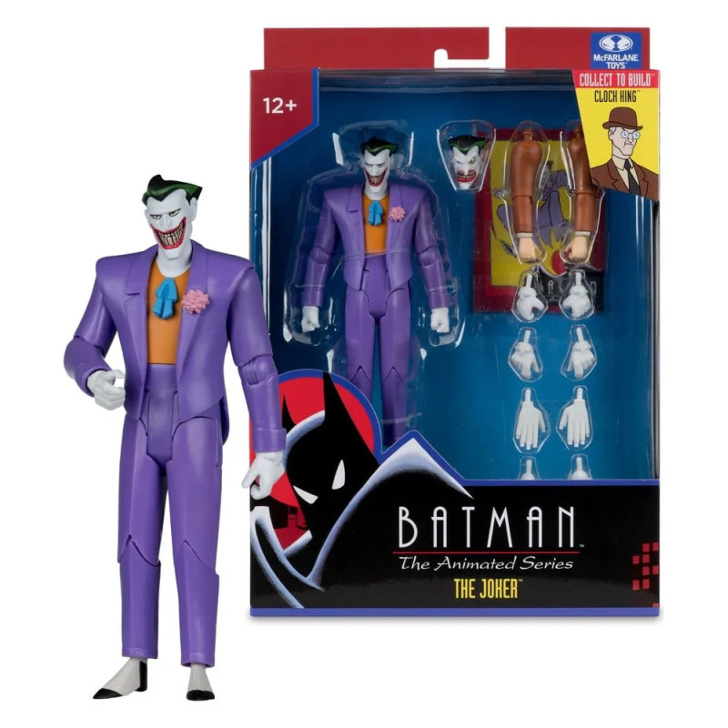 JOKER BATMAN LA SERIE ANIMEE DC DIRECT BUILD A WAVE-7 FIGURINE 15 CM