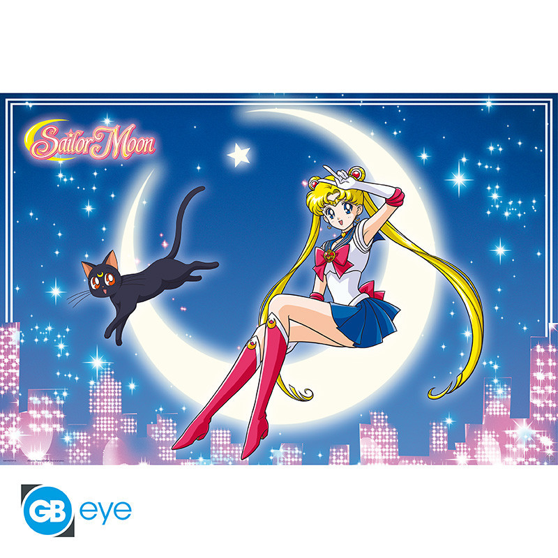 SAILOR MOON ET LUNA POSTER MAXI 91 5X61