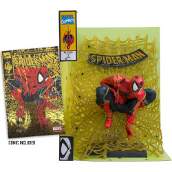 SPIDER MAN 1 BY MCFARLANE GOLD EDITION MARVEL STATUETTE GOLD LABEL
