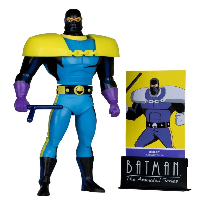 BATMAN ANIMATED SERIES DC DIRECT BUILD A WV 5 LOCK UP BLACK EDITION GO