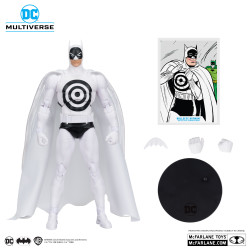 BULLSEYE BATMAN PLATINUM EDITION DC MULTIVERSE FIGURINE 18 CM