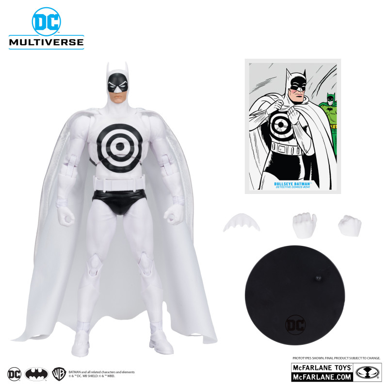 BULLSEYE BATMAN PLATINUM EDITION DC MULTIVERSE FIGURINE 18 CM