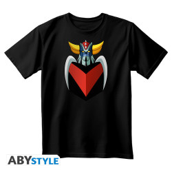 GOLDORAK GRENDIZER T SHIRT NOIR UNISEXE BUSTE GOLDORAK TAILLE XXL