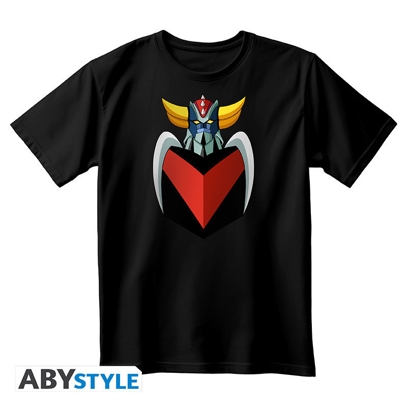 GOLDORAK GRENDIZER T SHIRT NOIR UNISEXE BUSTE GOLDORAK TAILLE L