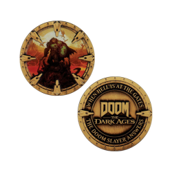 DOOM THE DARK AGES COLLECTIBLE COIN