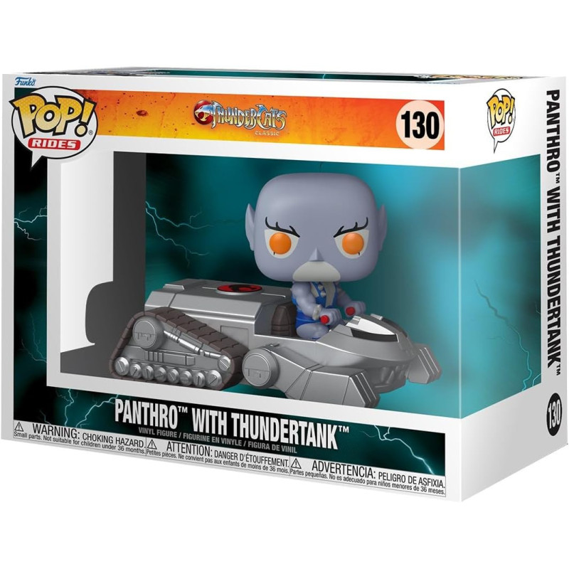 THUNDERCATS POP RIDES PANTHRO WITH THUNDERHAWK 15 CM
