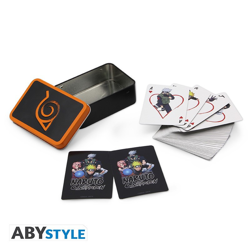 JEU DE 54 CARTES NARUTO SHIPPUDEN