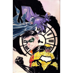BATMAN 9 CVR B DUSTIN NGUYEN CARD STOCK VAR