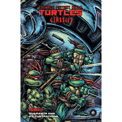 LES TORTUES NINJA TMNT CLASSICS TOME 7 : QUARANTE ANS D'ILLUSTRATIONS
