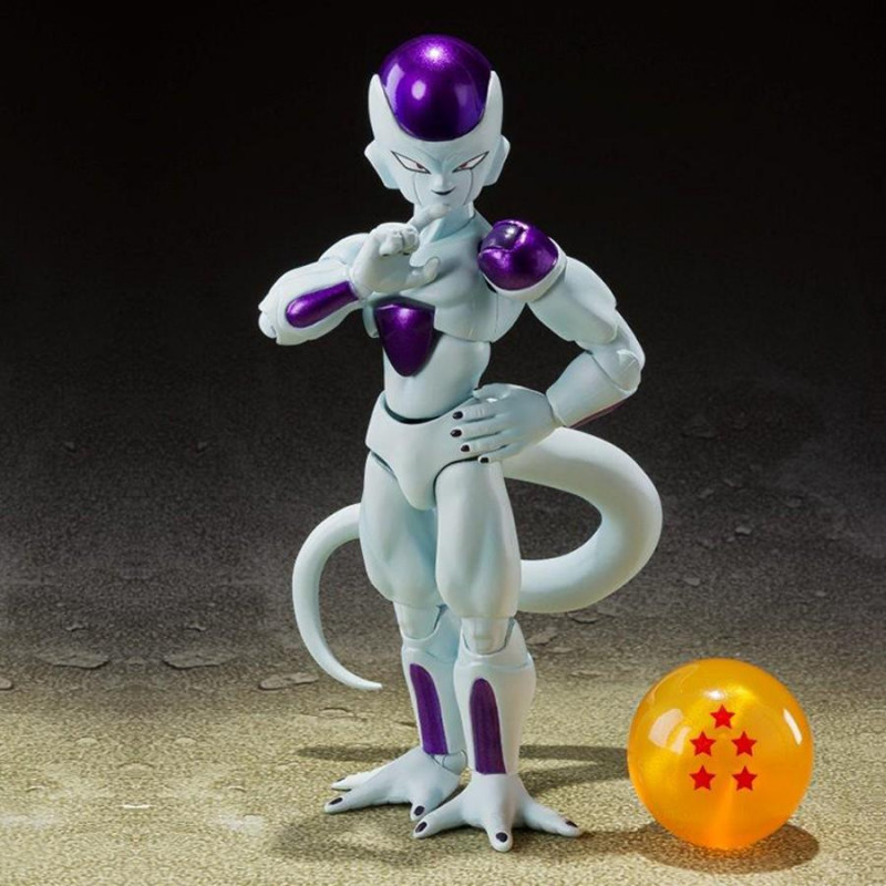 FRIEZA FOURTH FORM DRAGON BALL Z FIGURINE S H FIGUARTS 12 CM
