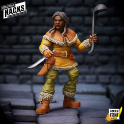 DWARF TAVERN KEEPER MADAME RUSKIN VITRUVIAN HACKS FIGURINE 12 CM