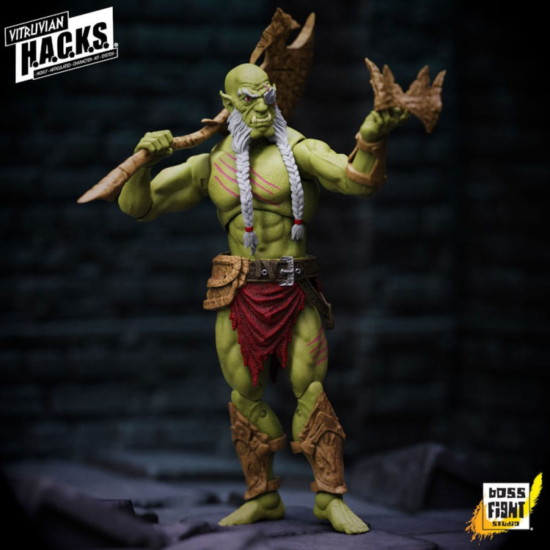 ORC SOVRAN BURZAGI VITRUVIAN HACKS FIGURINE 12 CM