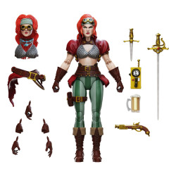 RED SONJA STEAMPUNK EPIC HACKS FIGURINE 15 CM