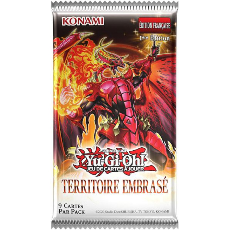 TERRITOIRE EMBRASE BOOSTER YU GI OH TCG FR