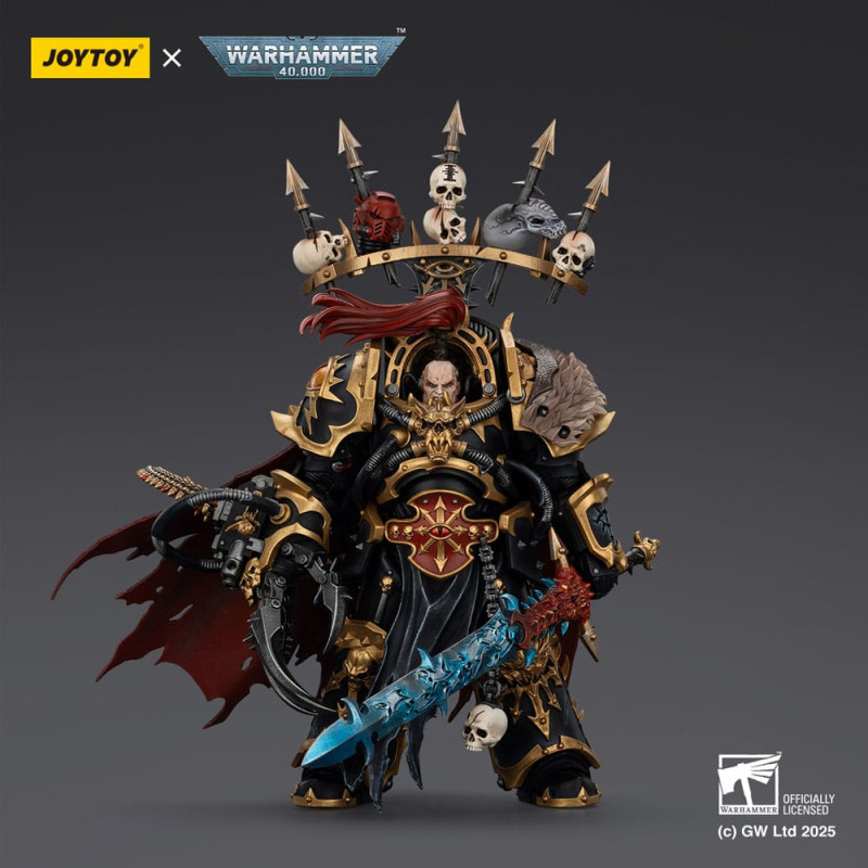 ABADDON THE DESPOILER WITH DRACHNYEN AND THE TALO BLACK LEGION WARHAMMER 40K FIGURINE 16 CM