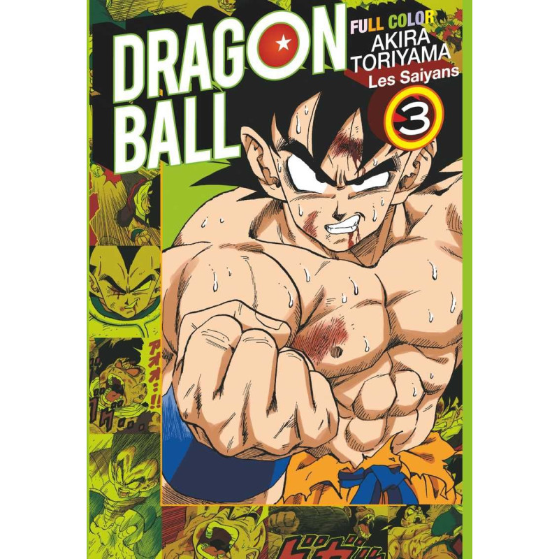 DRAGON BALL FULL COLOR LES SAIYANS TOME 03
