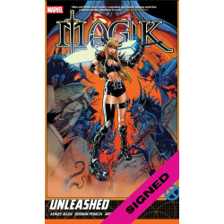 MAGIK TP VOL 01 UNLEASHED SIGNED BY GERMAN PERALTA