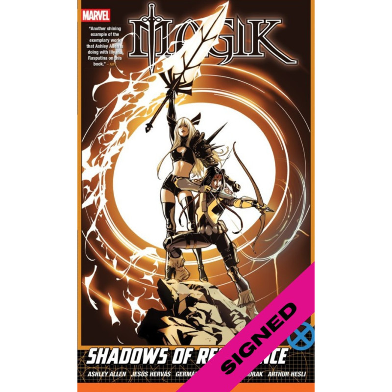 MAGIK TP VOL 02 SHADOWS OF RESISTANCE SIGNED BY GERMAN PERALTA