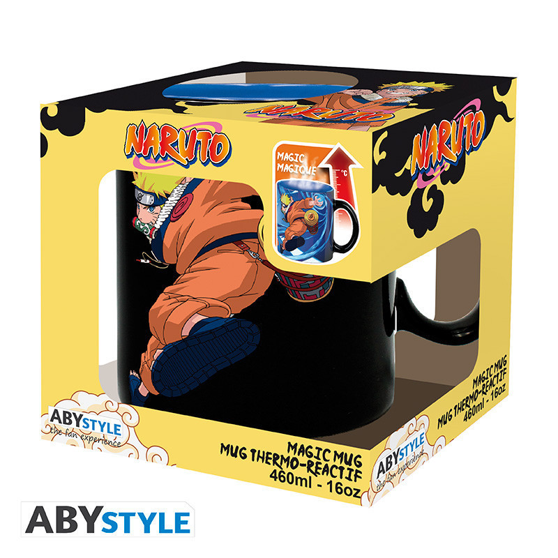 NARUTO ET SASUKE MUG HEAT CHANGE 460 ML NARUTO