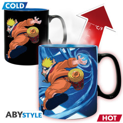 NARUTO ET SASUKE MUG HEAT CHANGE 460 ML NARUTO
