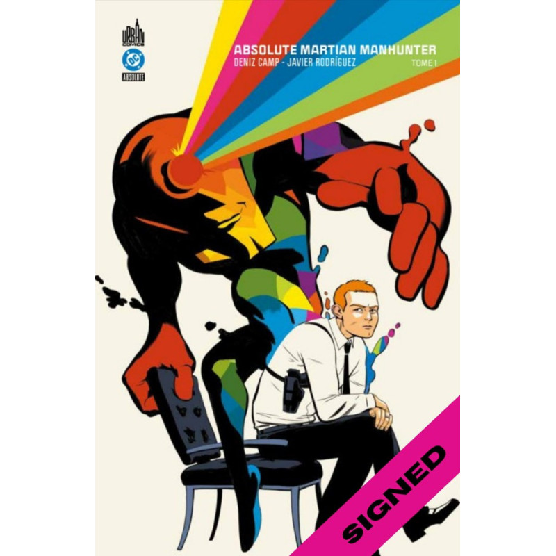 ABSOLUTE MARTIAN MANHUNTER TOME 1 AVEC JAQUETTE EXCLUSIVE SIGNEE PAR J