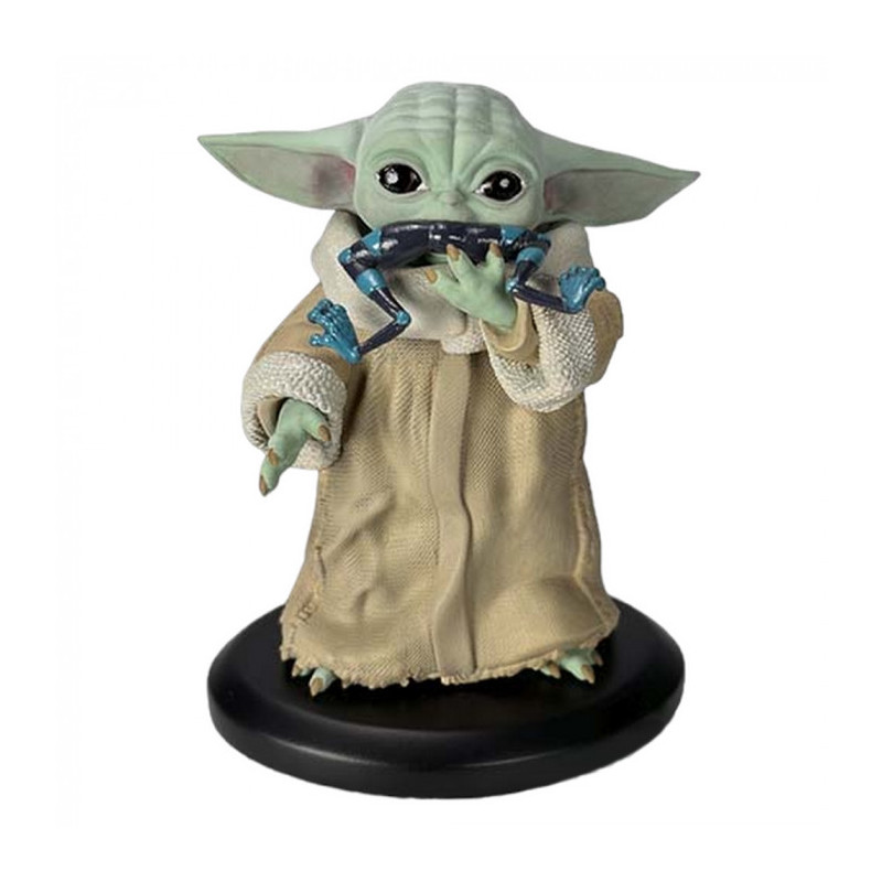 STAR WARS THE MANDALORIAN  GROGU EATING THE FROG  RESINE 15E LIMITEE N