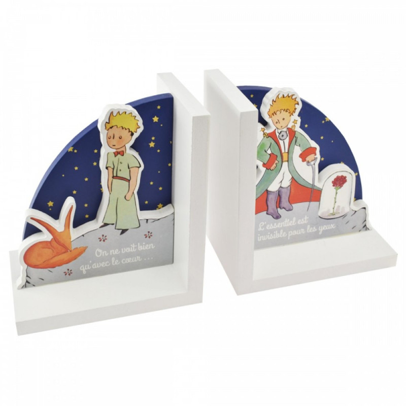 SERRE LIVRES PETIT PRINCE RENARD ET ROSE