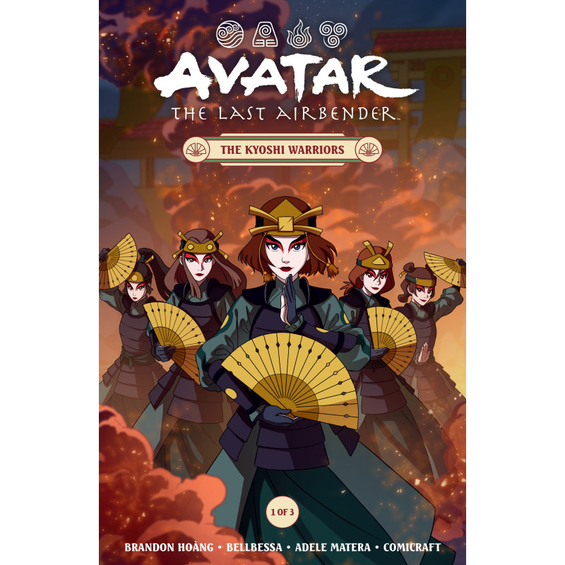 AVATAR: THE LAST AIRBENDER THE KYOSHI WARRIORS 1 (CVR A) (DANIELLE WEIRES)