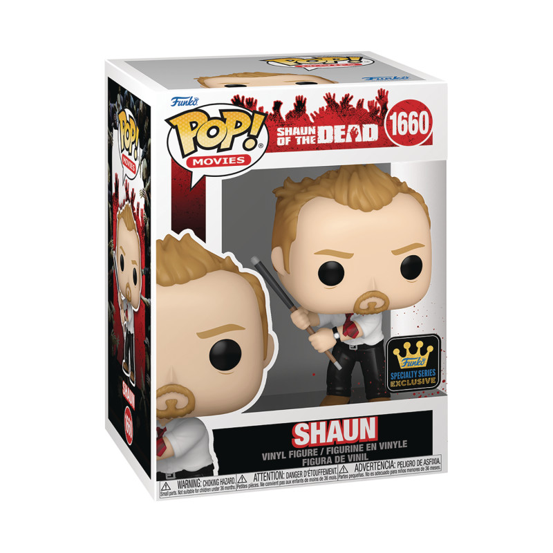SHAUN POP MOVIES SHAUN OF THE DEAD FIGURINE 9 CM