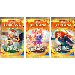 LORCANA DISNEY CONTREES INCONNUES BOOSTER PACK VERSION FRANCAISE