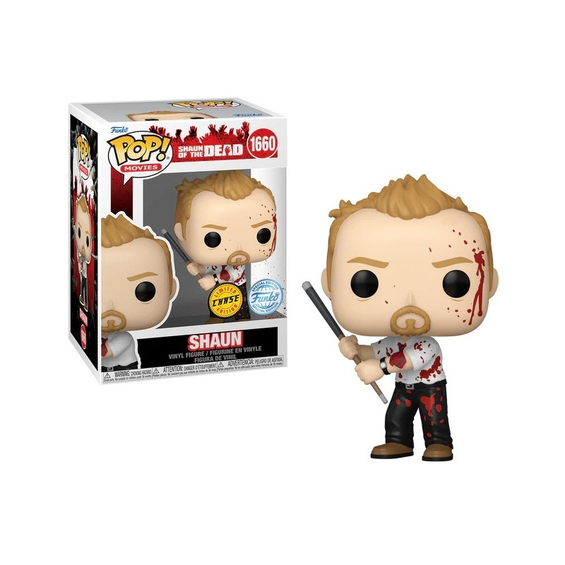 SHAUN POP MOVIES SHAUN OF THE DEAD CHASE FIGURINE 9 CM