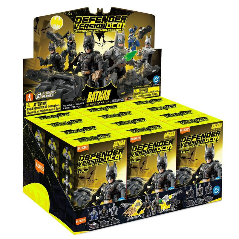 BATMAN BATMOBILE DC HERO BLOKEES DEFENDER FIGURINE 6 CM