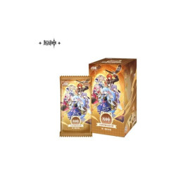 GENSHIN IMPACT BOOSTER SERIES 1 BLIND BOX JEU DE CARTES BOITE MYSTERE 6 CARTES VERSION CHINOISE