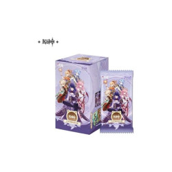 GENSHIN IMPACT BOOSTER SERIES 3 BLIND BOX JEU DE CARTES BOITE MYSTERE 6 CARTES VERSION CHINOISE