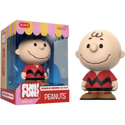 CHARLIE BROWN FIGURINE VINYL PEANUTS 12 CM