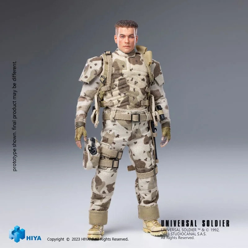 LUC DEVEREAUX JCVD UNIVERSAL SOLDIER 1 12 SCALE FIGURINE
