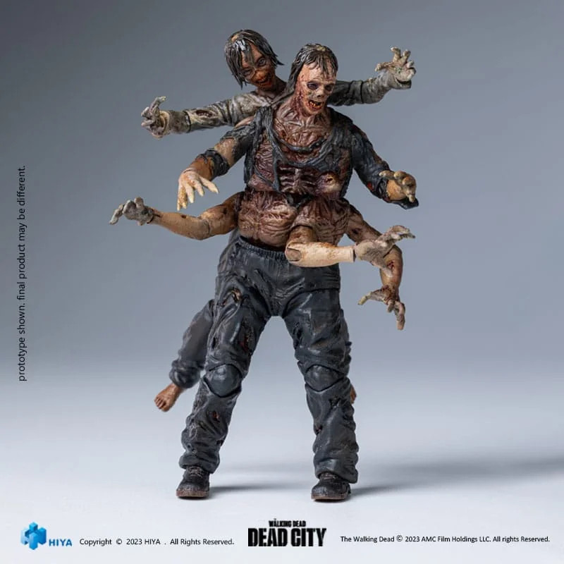 WALKING DEAD DEAD CITY MINI WALKER KING 1 18 SCALE