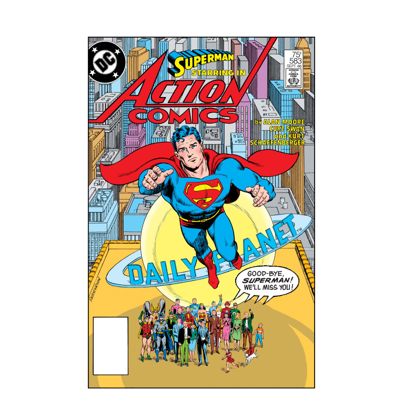 ACTION COMICS 583 FACSIMILE EDITION CVR A CURT SWAN (WHATEVER HAPPENED TO THE MAN OF TOMORROW PART