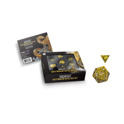 DUNGEONS ET DRAGONS PREMIUM METAL PACK DES INTRUSION DRAGON SCALE GOLD