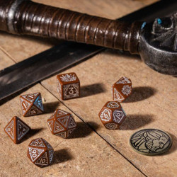 THE WITCHER DICE SET GERALT ROACH COMPANION