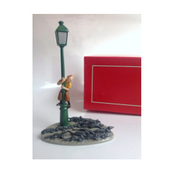 FIGURINE TINTIN REVERBERE ET LES RATS