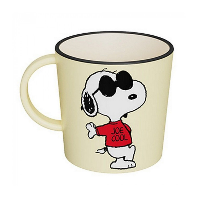 MUG PEANUTS SNOOPY STAY COOL BLANC