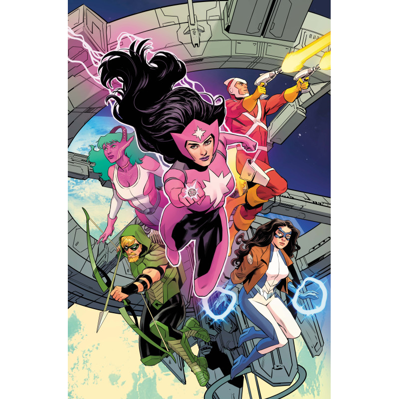 JUSTICE LEAGUE INTERGALACTIC SPECIAL 1 (ONE SHOT) CVR A TRAVIS MOORE