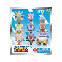 SONIC THE HEDGEHOG SERIES 5 PORTE CLES SAC A DOS FLOCKING BLIND BOX BOITE MYSTERE PVC