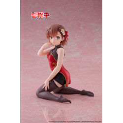 MIKOTO MIKASA CHINESE DRESS VERSION A CERTAIN SCIENTIFIC RAILGUN STATUETTE PVC DESKTOP CUTE 13 CM