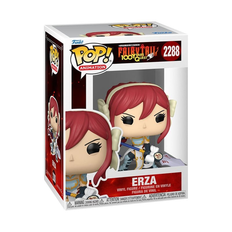 ERZA FAIRY TAIL 100 YEARS QUEST POP ANIMATION VINYL FIGURINE 9 CM